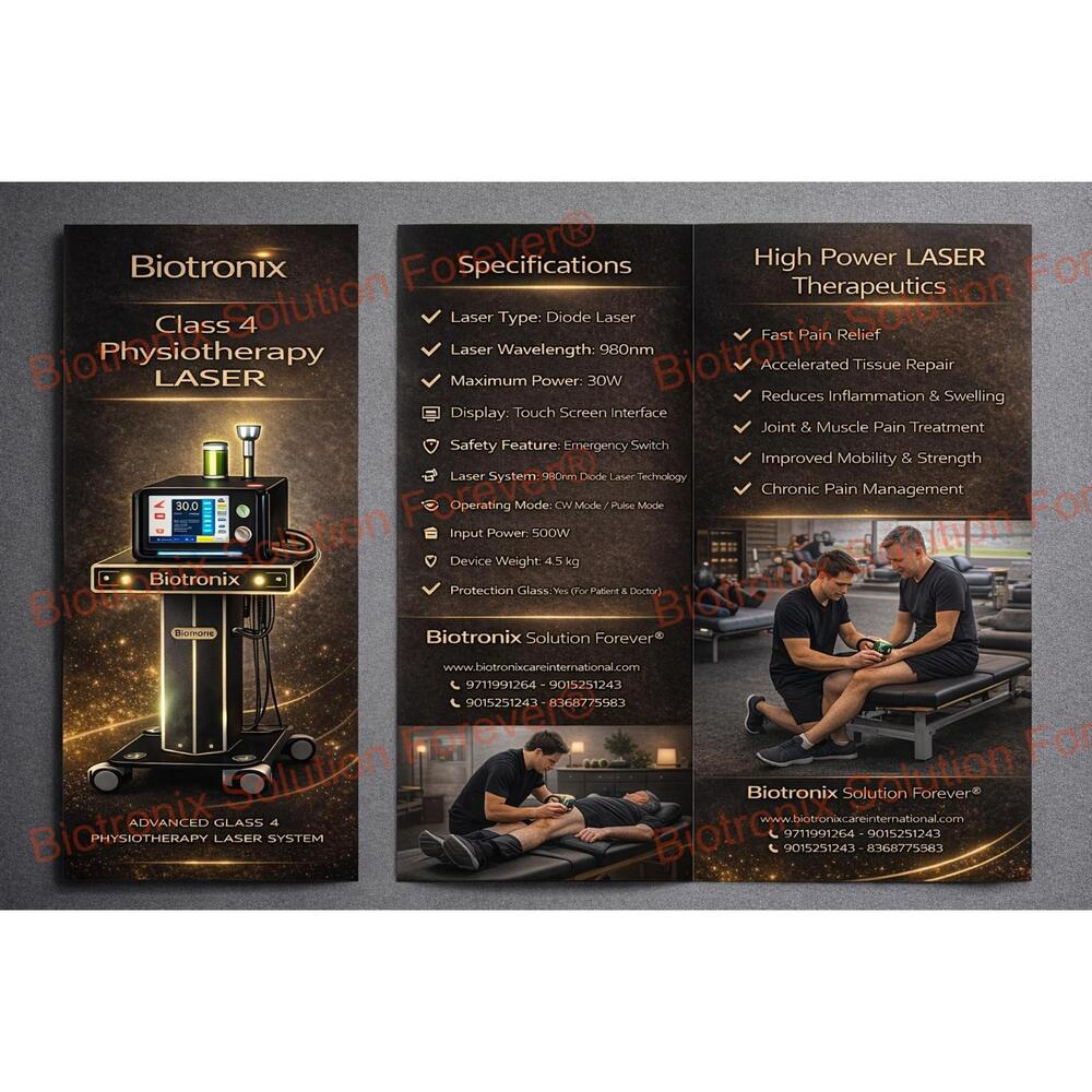 Advanced Class IV Laser Therapy Machine for Joint Pain Treatment