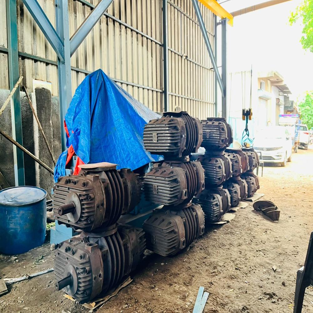 50hp Bare-shaft Air Cooled Blower - Air Tank Capacity: 900 Cubic Meter Per Hour (M3/h)