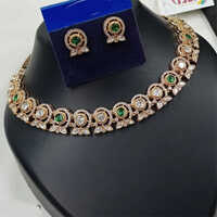 JEMTL1911 Threaded Lights Glam Polki Kundan Stone Embellished Necklace