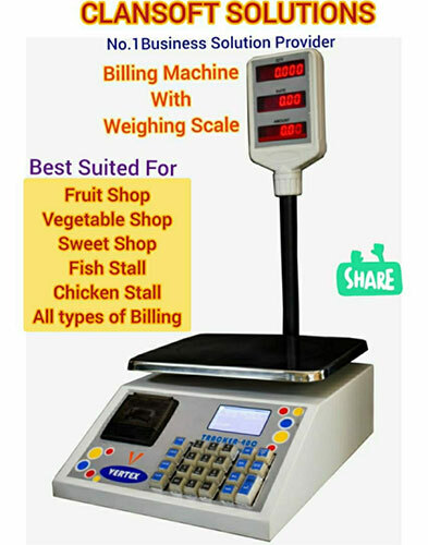 Billing Machine with Weighing Scale - TRACKER 40C