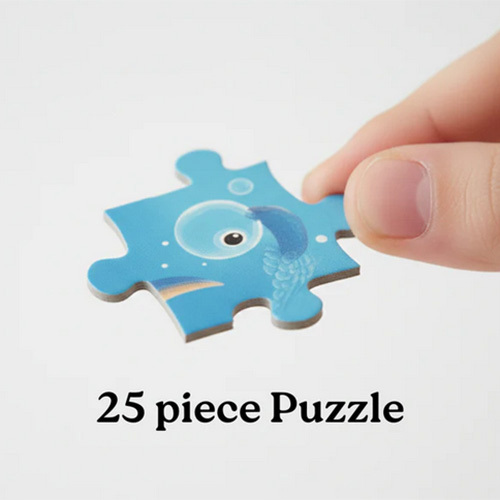 Marine Animals Jigsaw Puzzle for Kids