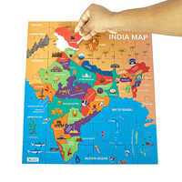 Cardbord Map Jigsaw Puzzle