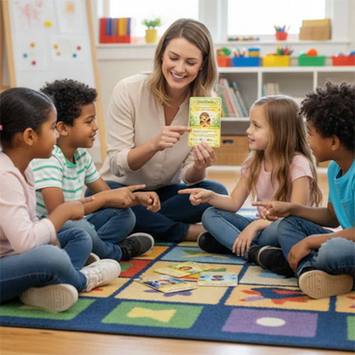 Emotions Learning Flash Cards For Kids
