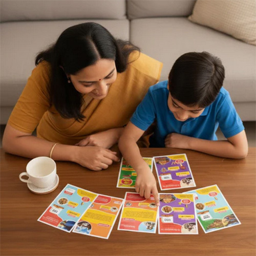 Indian States Learning Flash Cards for Kids