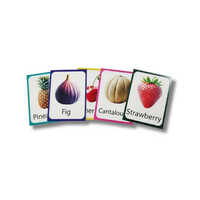 Fruits Names Learning Flash Cards for Kids