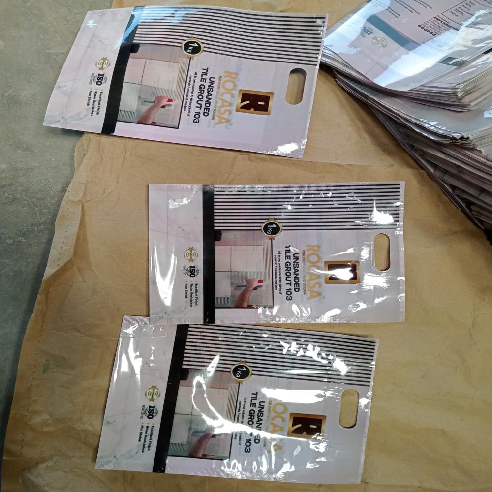 Tile Adhesive & Tile Grout Packing Pouch - Coating Type: Solvent Less (Nco_oh) Coating