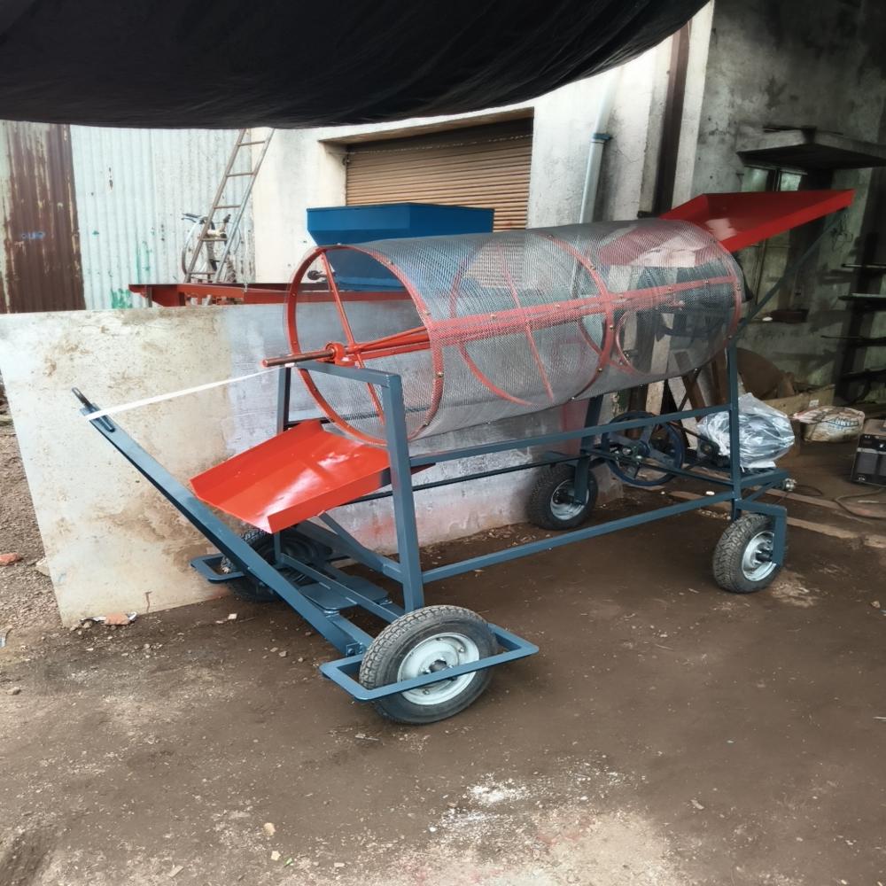 Rotary Drum Sieve Machine - Automatic Grade: Automatic