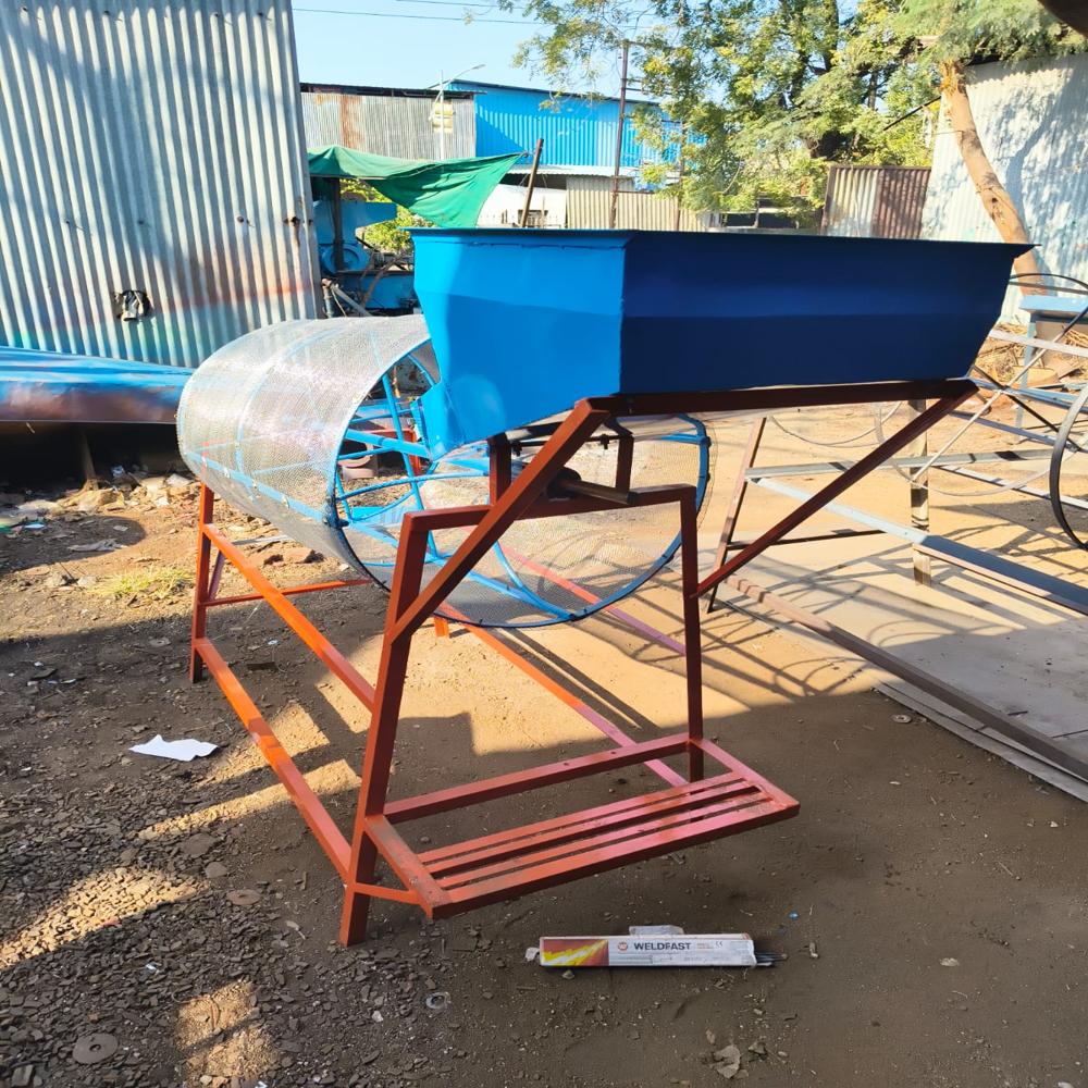 Rotary Drum Sieve Machine - Automatic Grade: Automatic