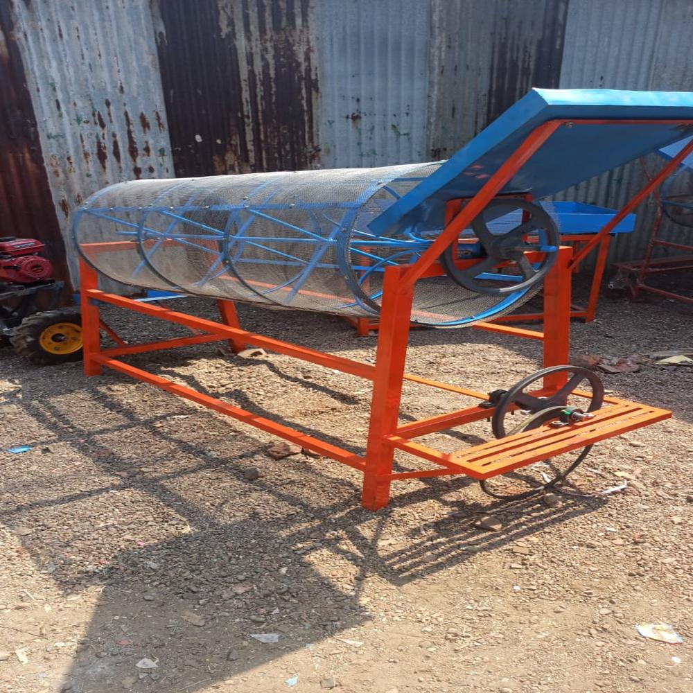 Rotary Drum Sieve Machine - Automatic Grade: Automatic