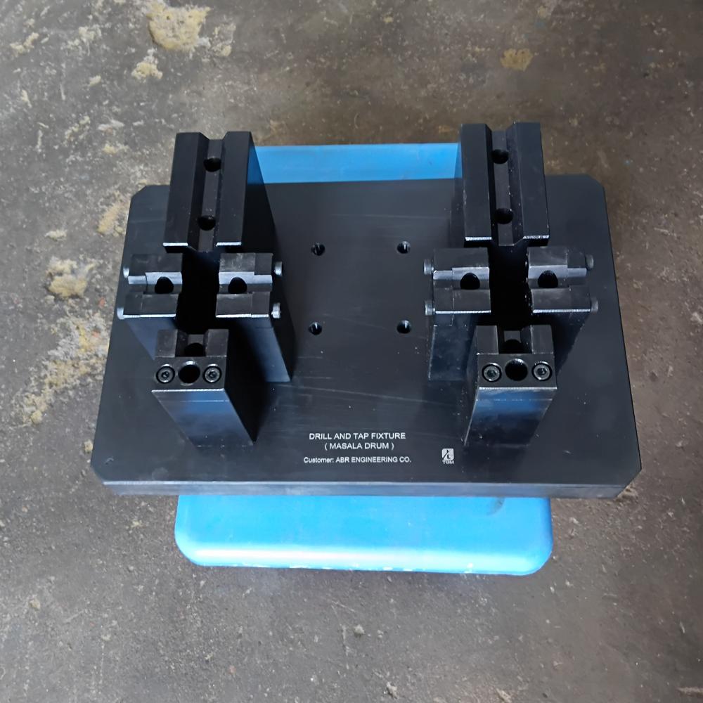 Work Holding Mechanical Fixture - Alloy Steel, Metallic Grey, Custom Size | Mechanical Vise, 58-62 Hrc, 0.02mm Tolerance, Bench/bed Mountable