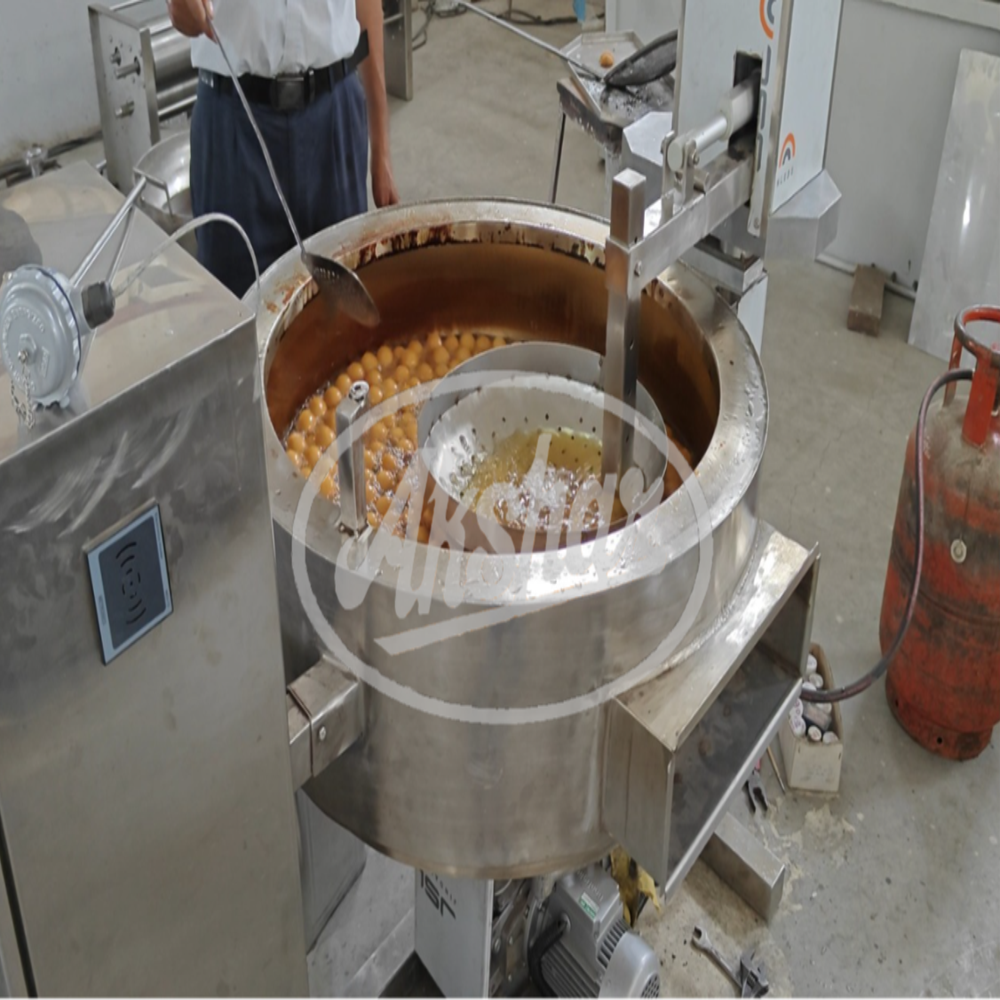 Auto Gulabjamun Frying Machine - Dimension (L*w*h): 62*34*46 Inch (In)