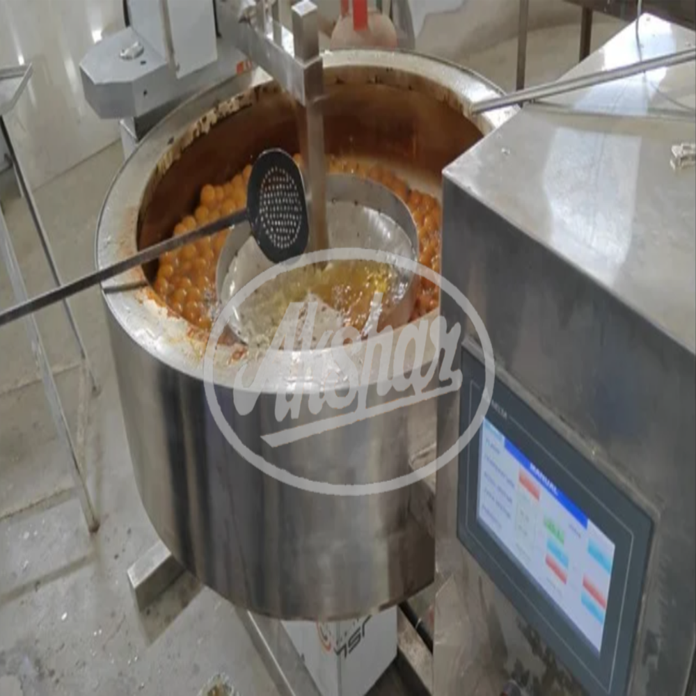 Auto Gulabjamun Frying Machine - Dimension (L*w*h): 62*34*46 Inch (In)