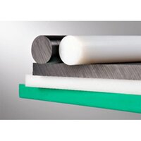 Uhmwpe Plastic Sheet, Rod - Color: Natural White