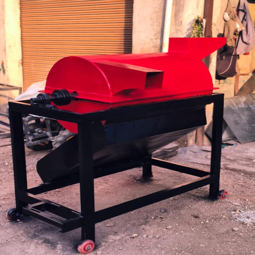 Low Cost Cocopeat Making Machine 400 Kg Capacity Per 8hr - Color: Blue & Grey