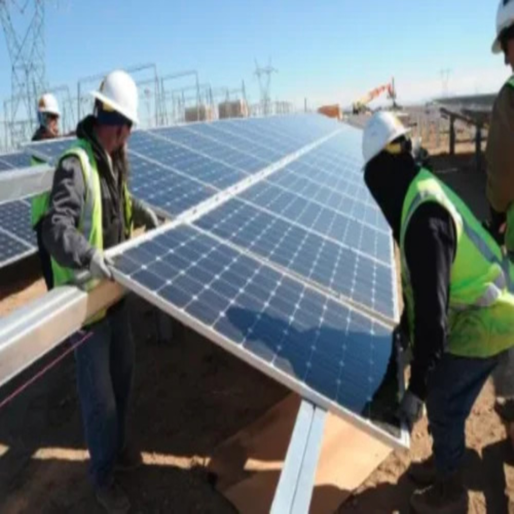 Solar Power Plant Installation