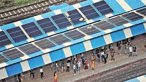 Solar Power Plant Installation Services For Railway Stations