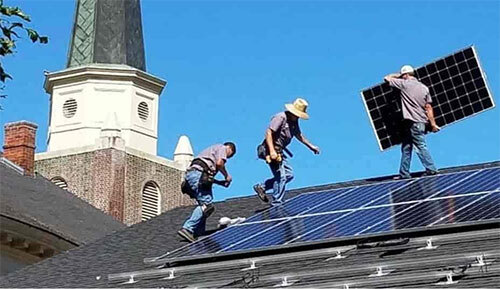 Solar Power Plant Installation Services For Religious Buildings