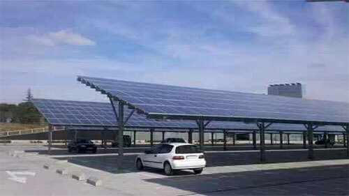 Solar Power Plant Installation Services For Parking Lots