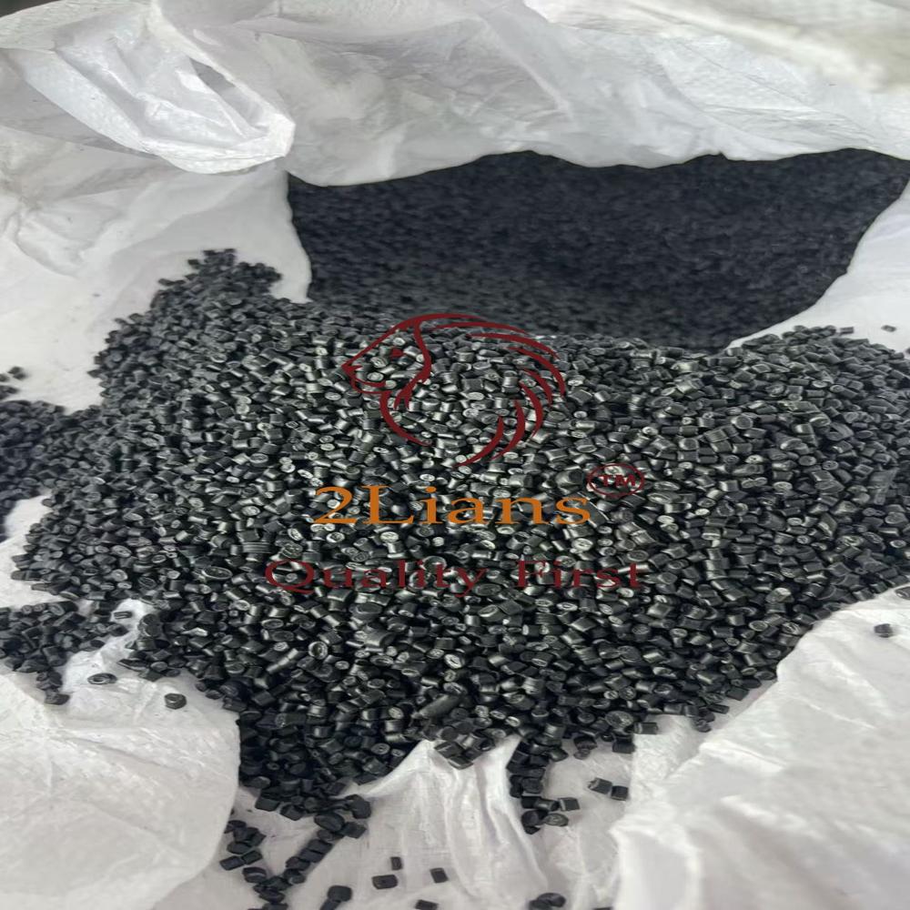 HDPE  Pellets Black color