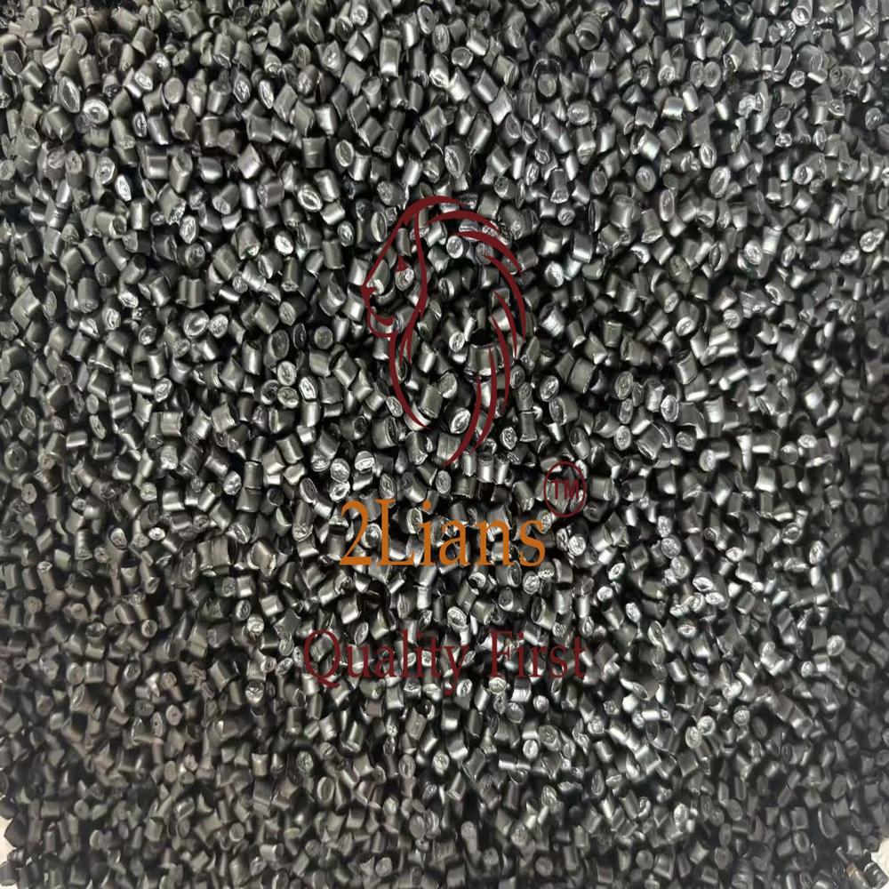 HDPE  Pellets Black color