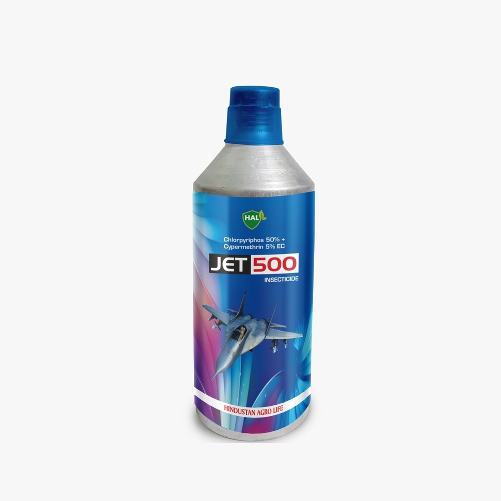 Jet 500 Chlorpyriphos 50% Cypermethrin 5% EC Insecticide