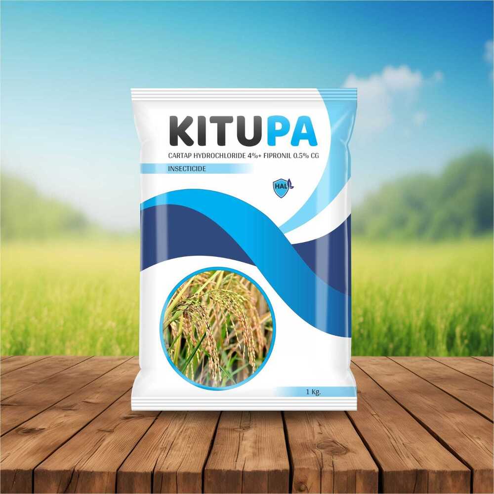 Kitupa Cartap Hydrochloride 4% Fipronil 0.5% CG Insecticide