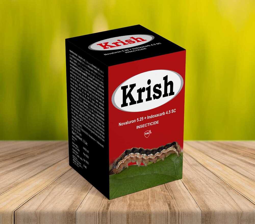 Krish Novaluron 5.25 Indoxacarb 4.5 SC Insecticide