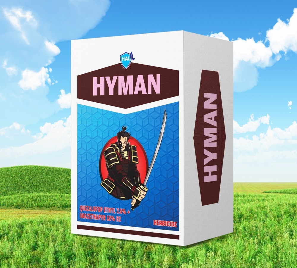 Hyman Quizalofop Ethyl 7.5% Imazethapyr 15% EC Herbicide