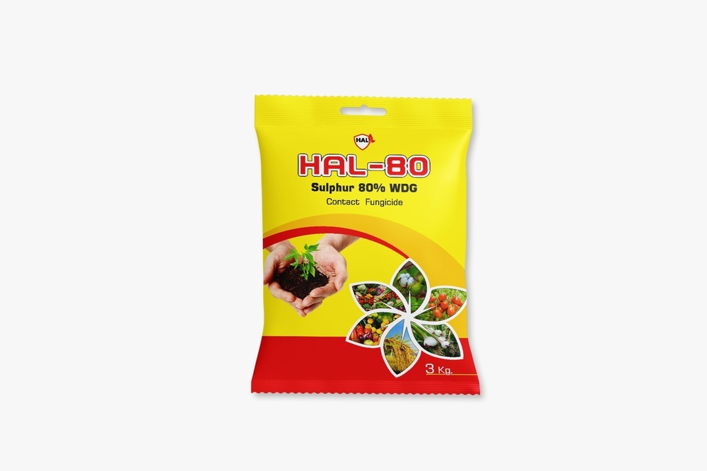 Hal-80 Sulphur 80% WDG Contact Fungicide