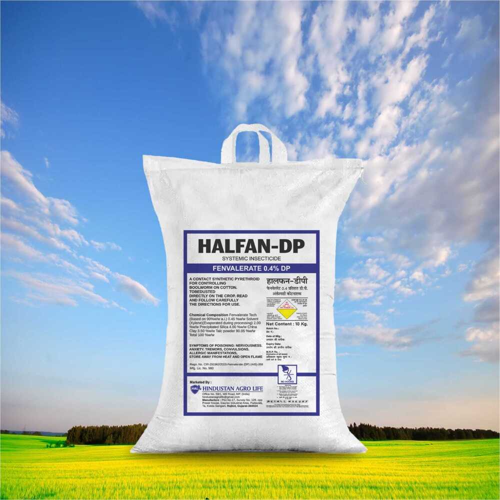 Halfan-DP Fenvalerate 0.4% DP Systemic Fungicide