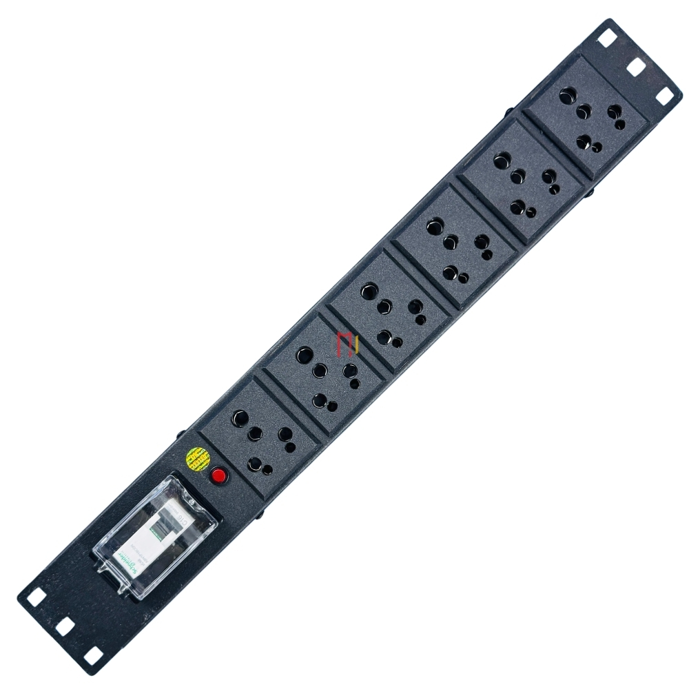 6 Socket 5 15 Amp PDU With Surge Protection