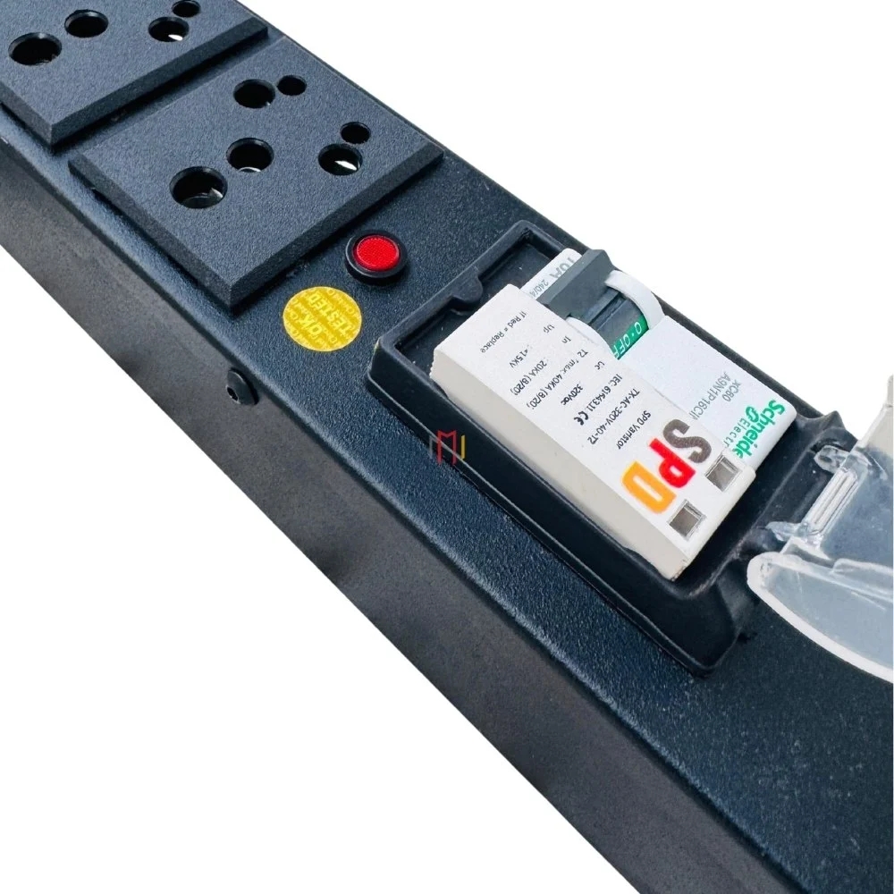 6 Socket 5 15 Amp PDU With Surge Protection