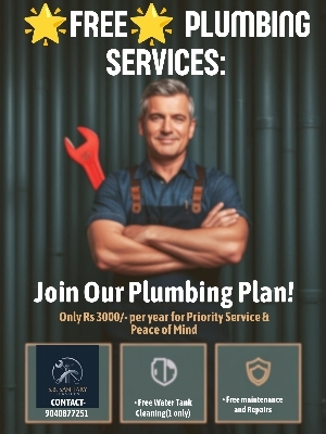 Free plumbing service