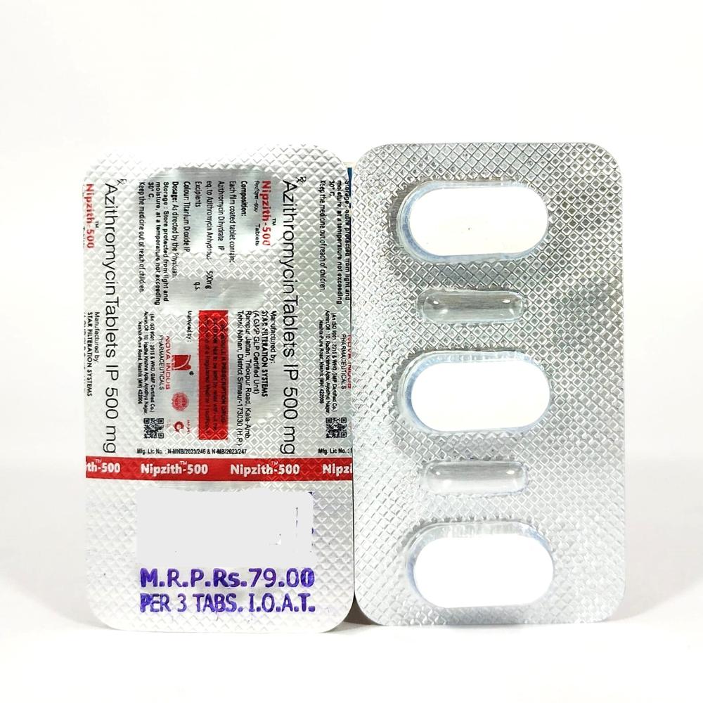 Nipzith-500 Tablets - Brand Name: Nova Indus