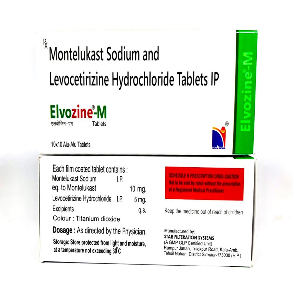 Elvozine-m Tablets - Drug Type: General Medicines