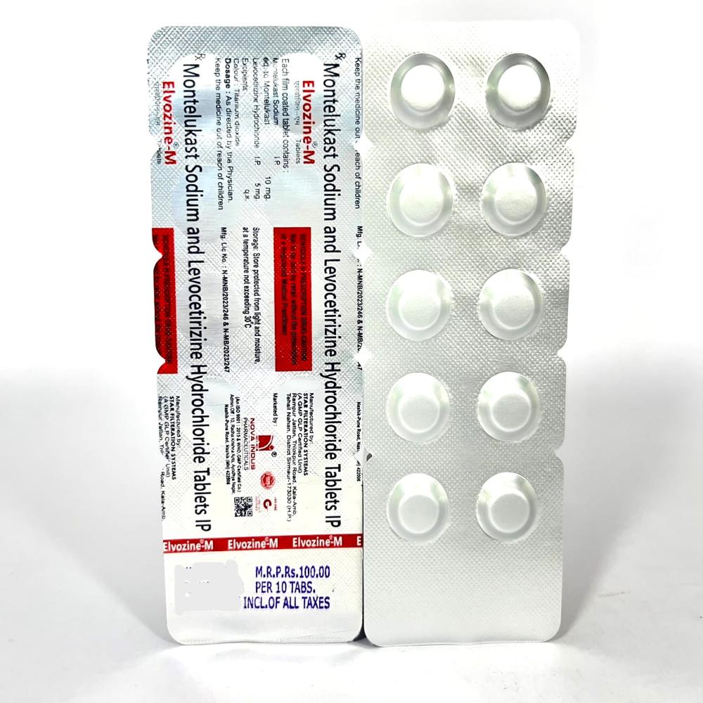 Elvozine-m Tablets - Drug Type: General Medicines