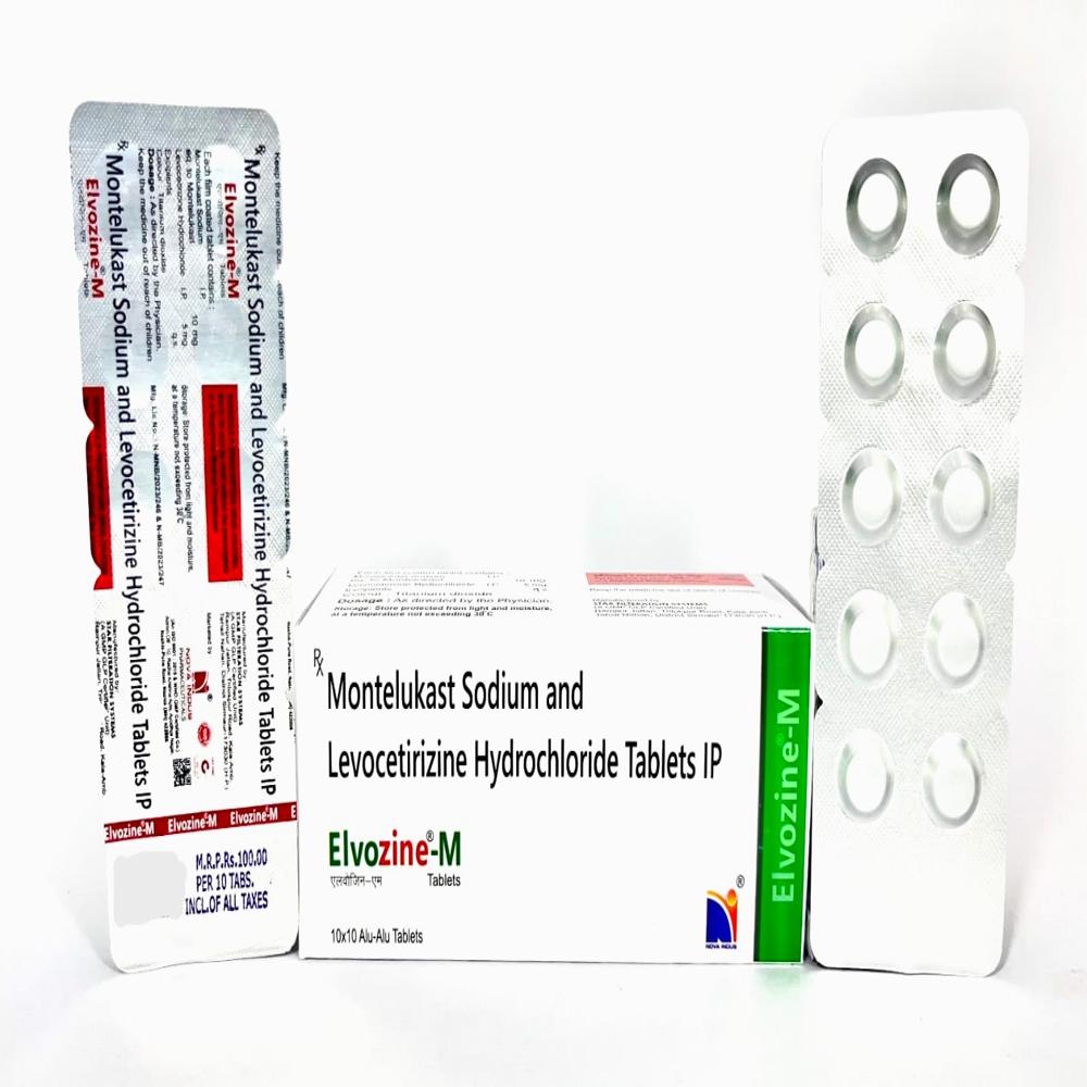 Elvozine-m Tablets - Drug Type: General Medicines