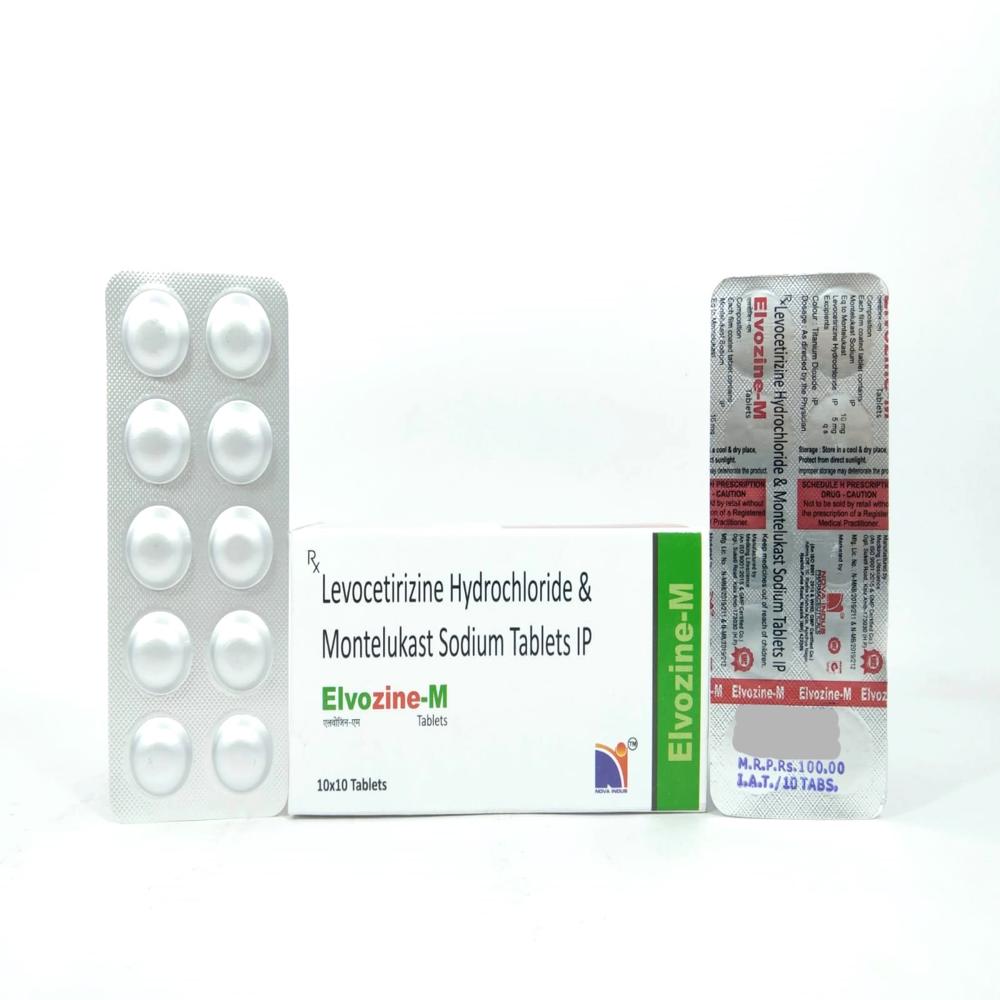 Elvozine-m Tablets - Drug Type: General Medicines