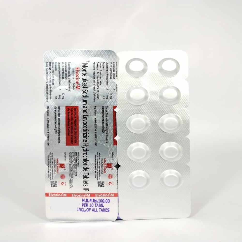Elvozine-m Tablets - Drug Type: General Medicines