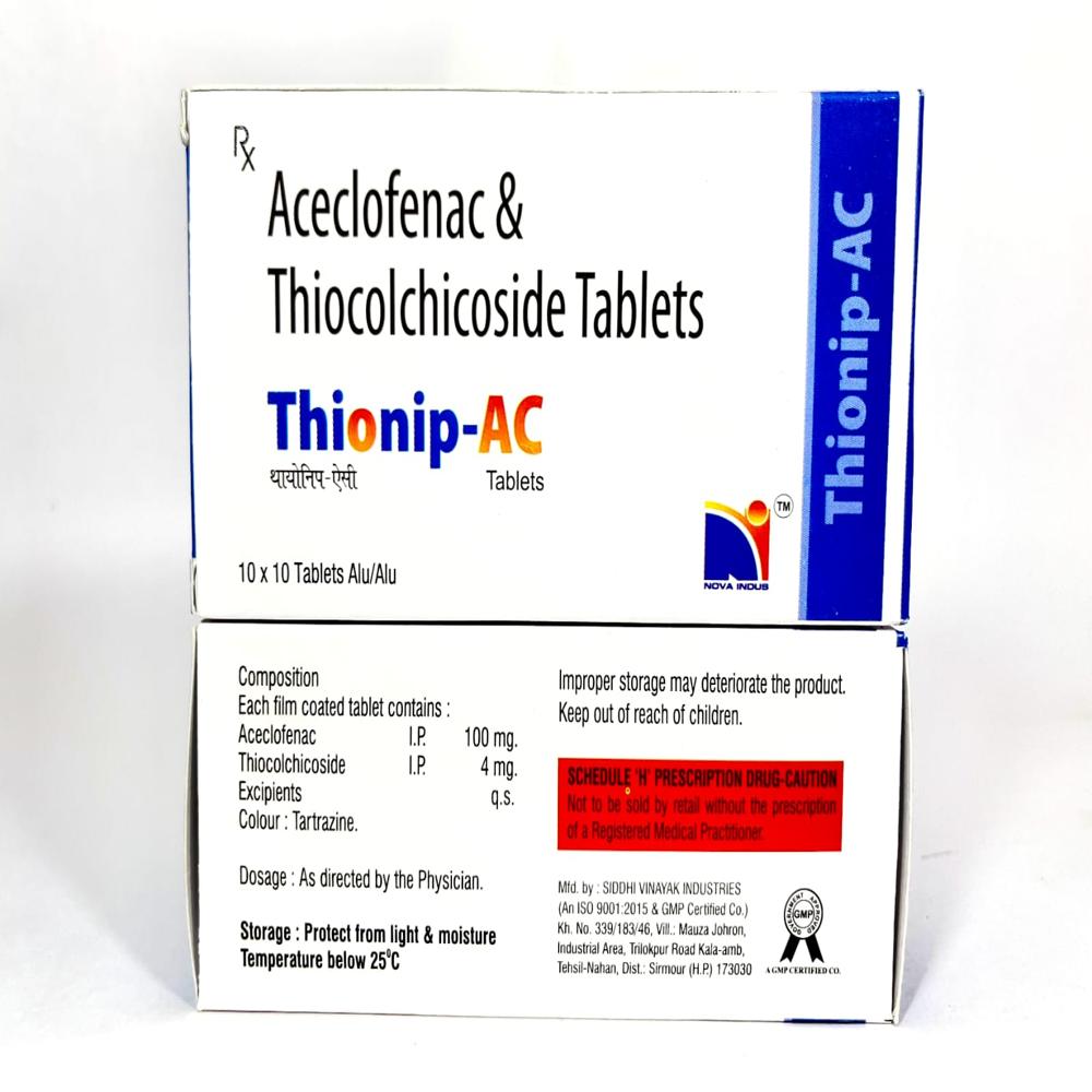 Thionip-ac Tablets - Drug Type: General Medicines