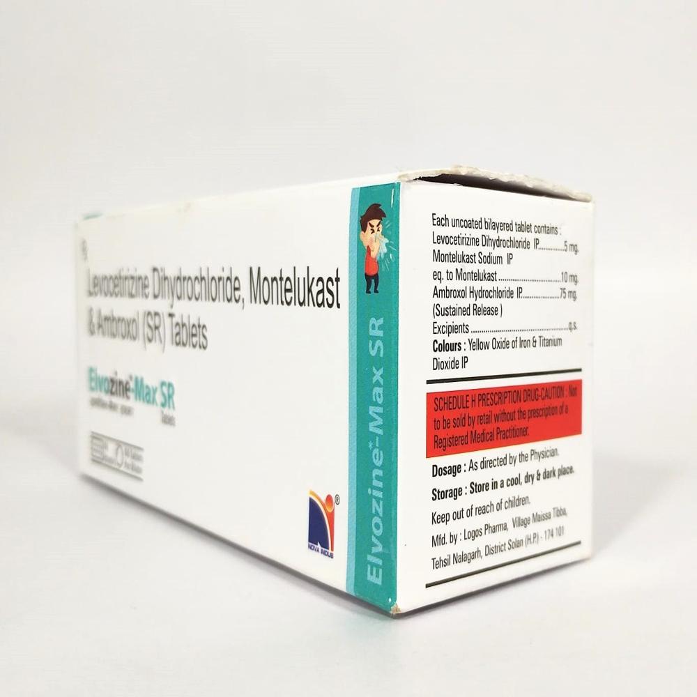 Elvozine-max Sr Tablets - Drug Type: General Medicines