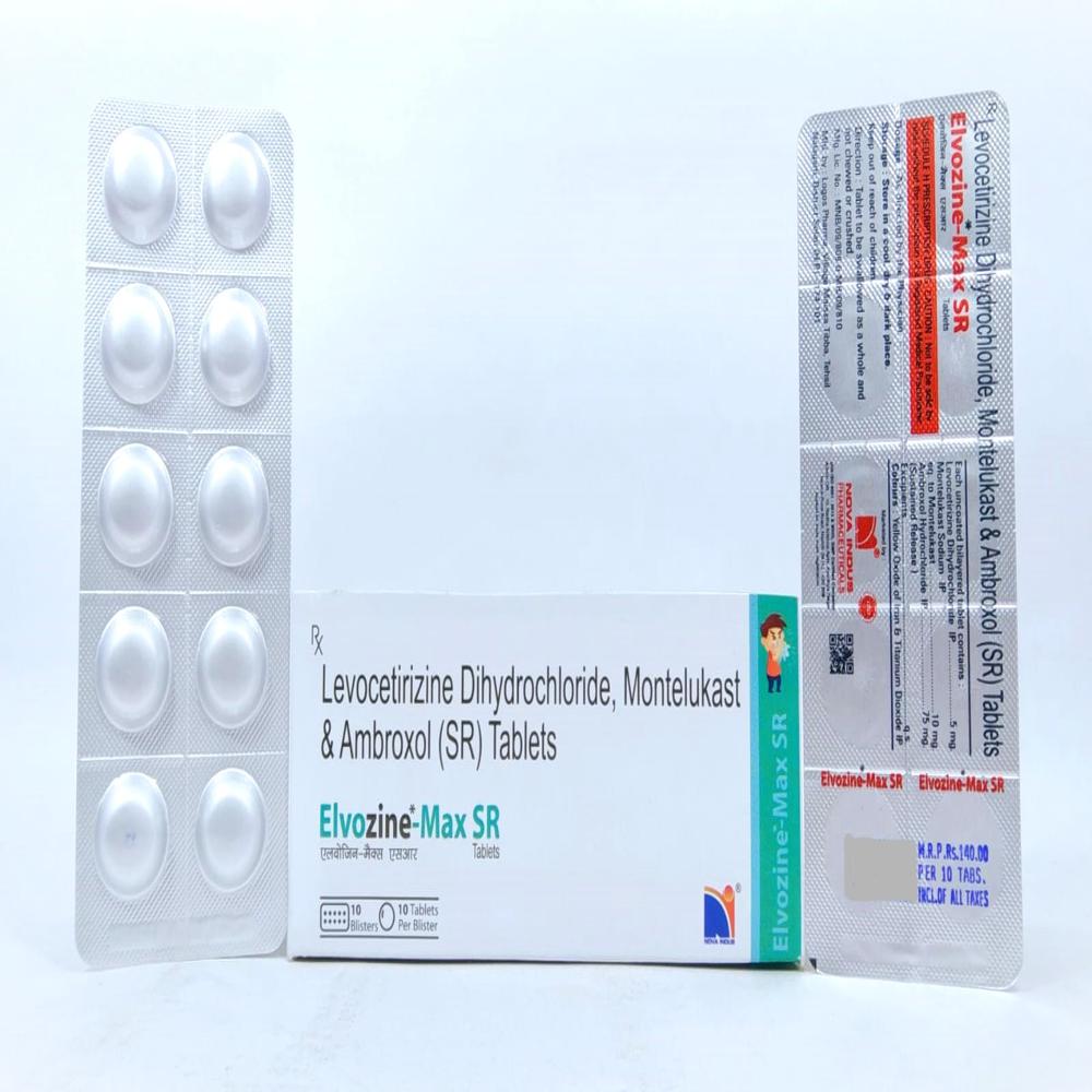 Elvozine-max Sr Tablets - Drug Type: General Medicines