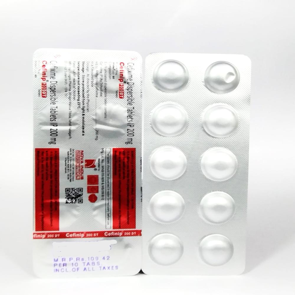 Cefinip 200 DT Tablets