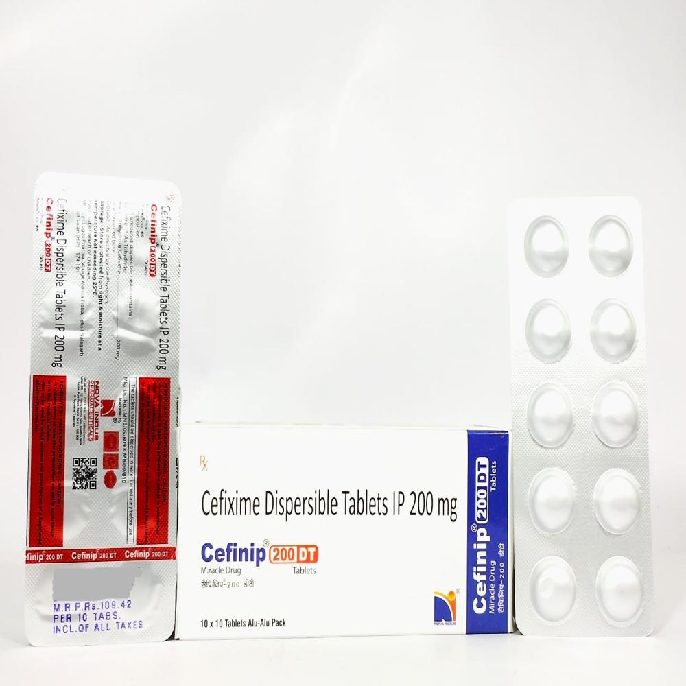 Cefinip 200 DT Tablets