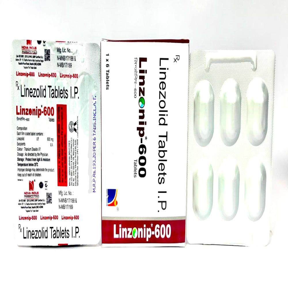 Linzonip-600 Tablets