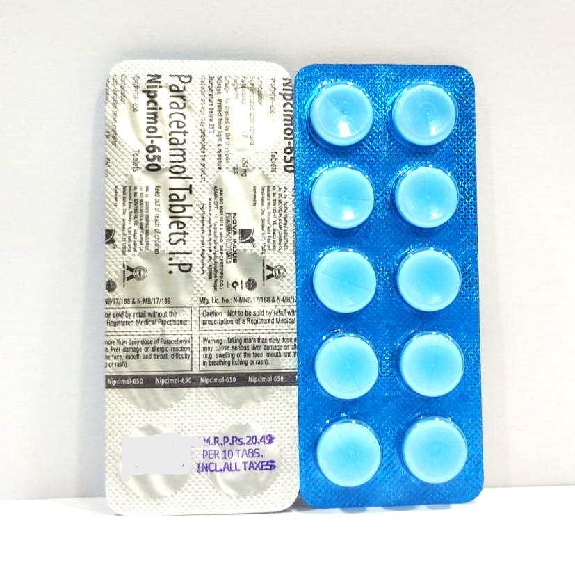 Nipcimol-650 Tablets