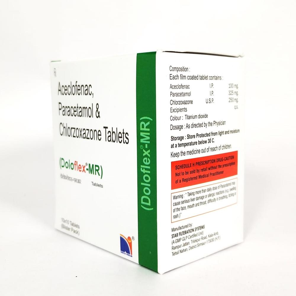 Doloflex-mr Tablets - Drug Type: General Medicines