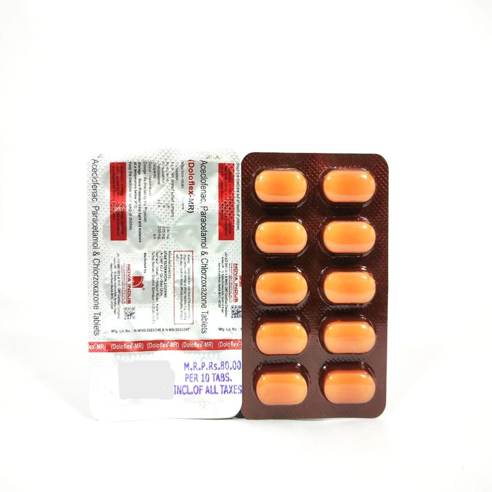Doloflex-mr Tablets - Drug Type: General Medicines
