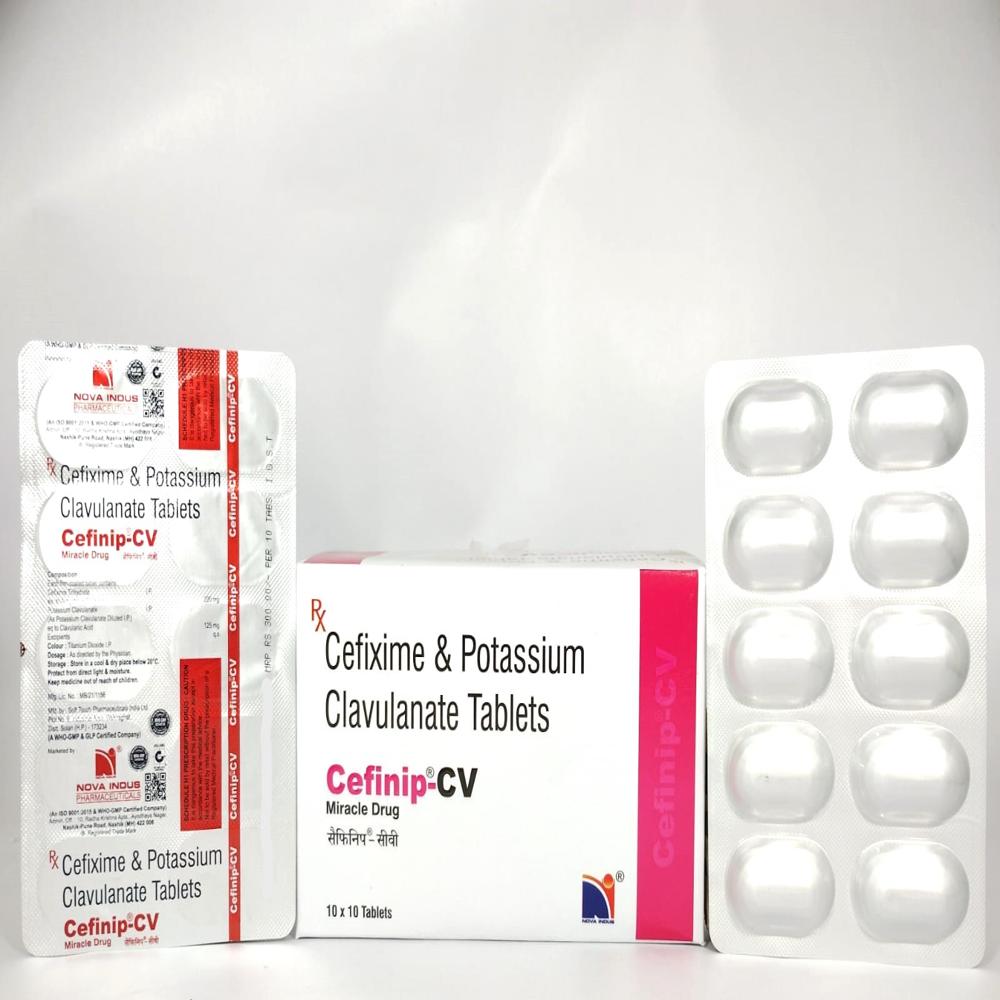 Cefinip-cv Tablets - Drug Type: General Medicines
