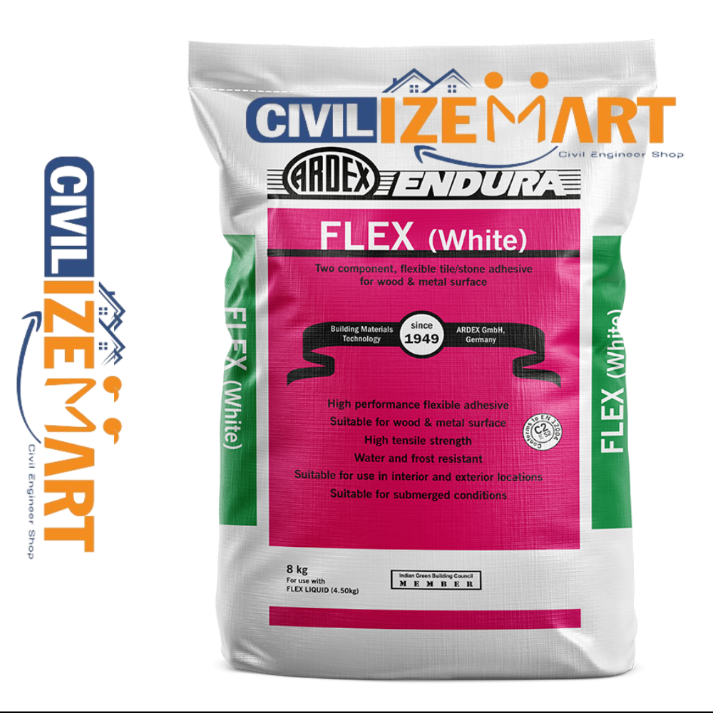 Flex White tile adhesive